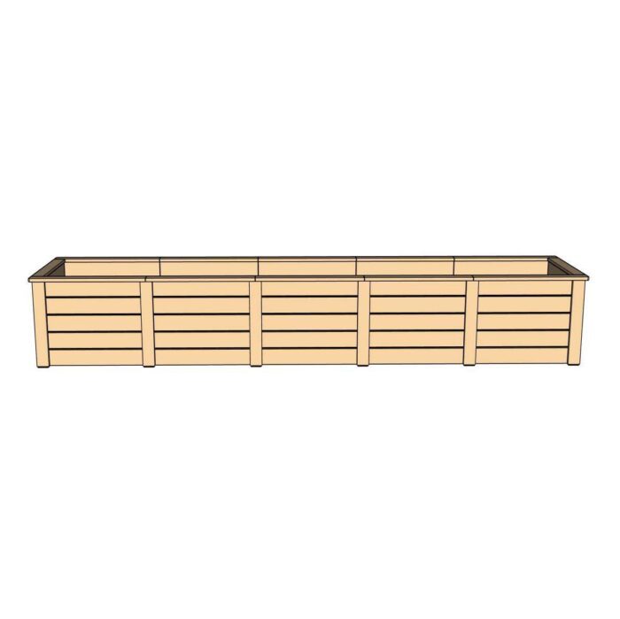 Hochbeet - Länge 477cm – Bild 3