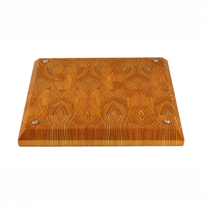 Stirnholz - 39x34x4cm - Lärche – Bild 3