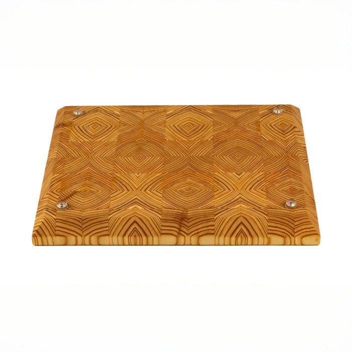 Stirnholz - 37x27x3,5cm - Lärche – Bild 3